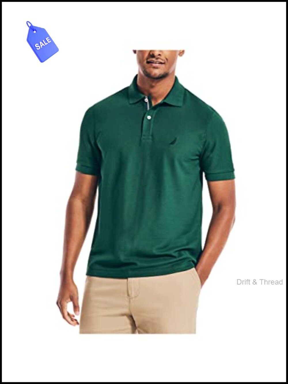 Men's Performance Classic Fit Short Sleeve Collared Polo Shirt
